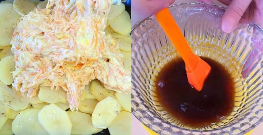 Скумбрія з картоплею в духовці по-одеськи
