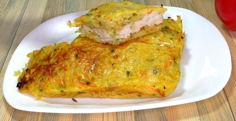 Капустяна запіканка з куркою: готуємо в духовці або на сковороді