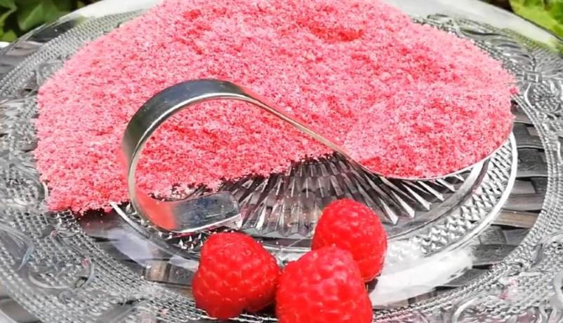 Малинова сіль в домашніх умовах