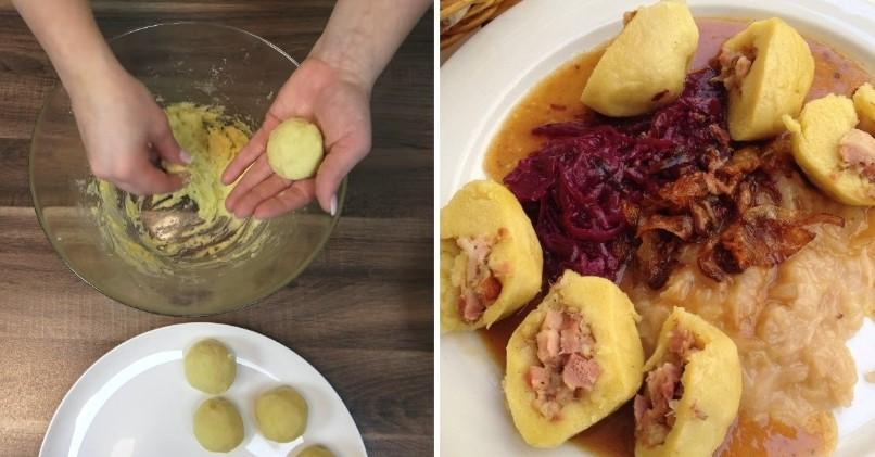 Картопляні кльоцки для заморозки по-німецьки