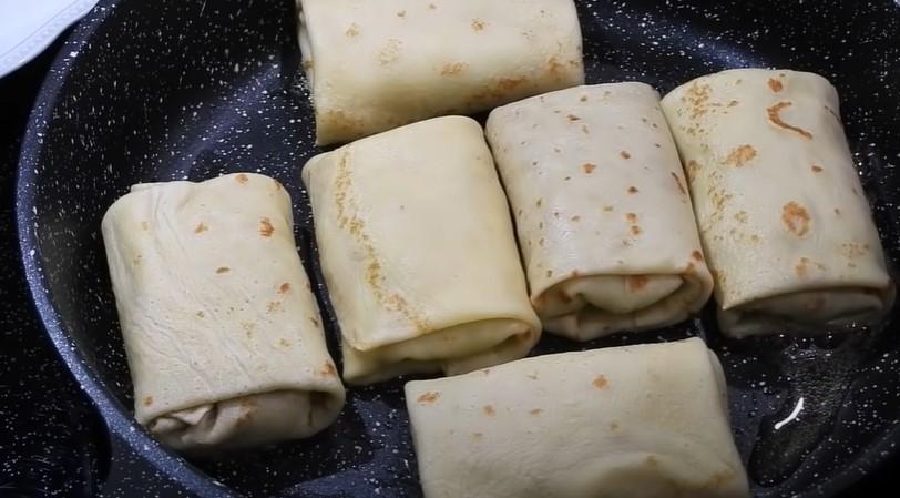 Млинці з м'ясом. Давно шукала секрет смачної начинки