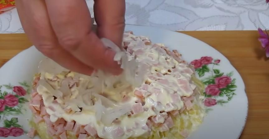 Салат "Перший сніг". Неймовірно смачний