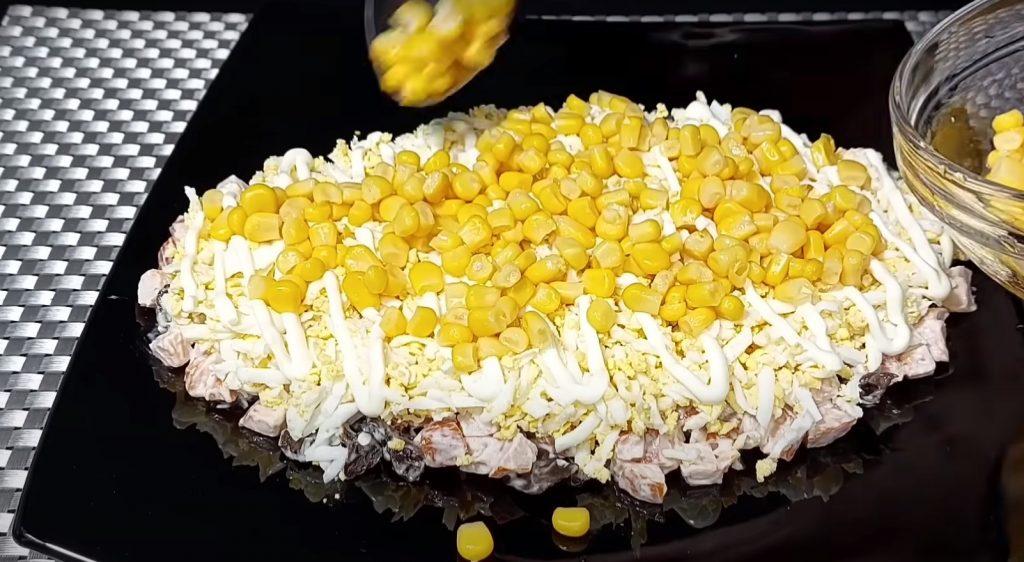Рецепт Новорічного салату «Зимовий сад»