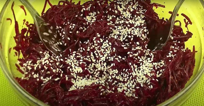 Буряк по-корейськи. Проста закуска на святковий стіл
