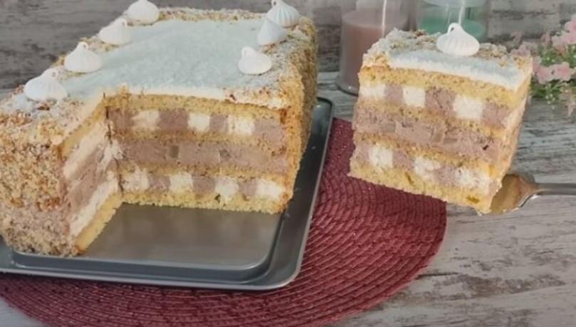 Торт з ананасами "Піна колада" без желатину