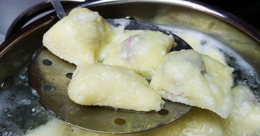 Ліниві сирні вареники з вишнею без ліплення