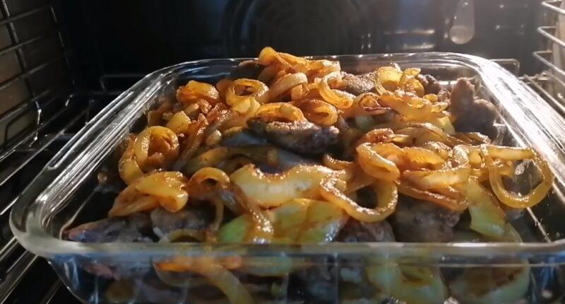 Куряча печінка з яблуками: мій улюблений рецепт