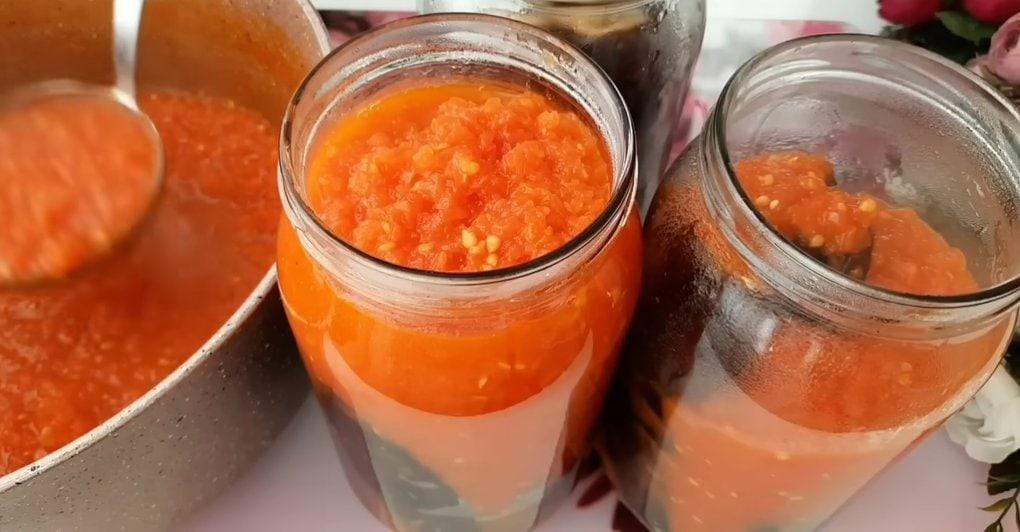 Фаршировані баклажани з часником на зиму