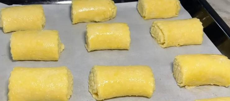Сирні булочки з начинкою без дріжджів