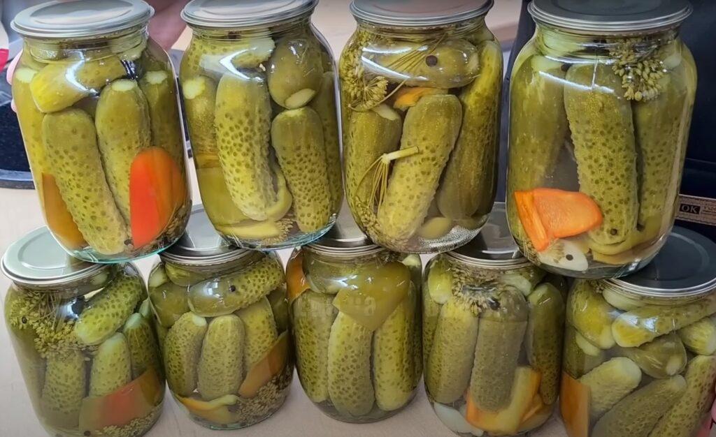 Мариновані огірки на зиму: готую так 17 років. Хрумкі огірки в літрових банках