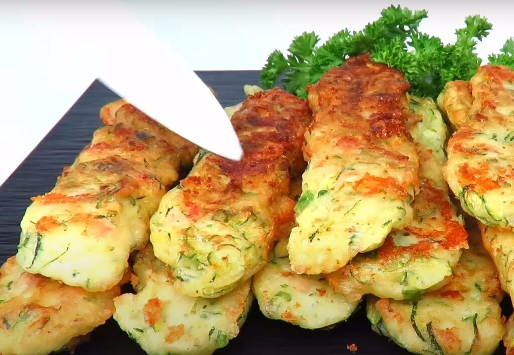 Хрусткі кабачкові палички. Готую на сніданок та на перекус