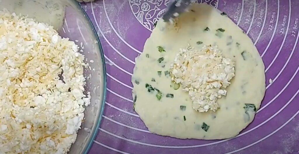 Смачні коржики з начинкою до чаю. Тісто на кефірі, готую на сковороді