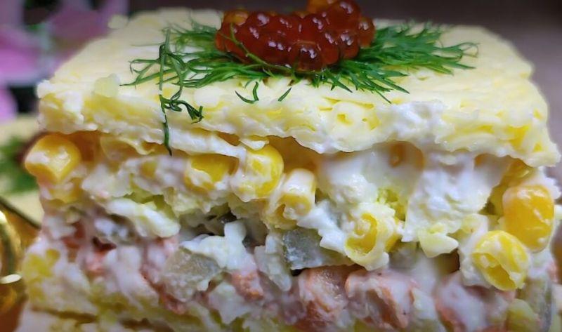 Шалено смачний і красивий салат на святковий стіл