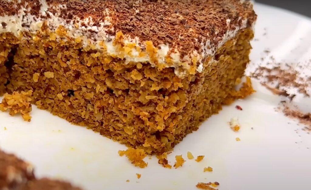 Шикарний морквяний пиріг без борошна