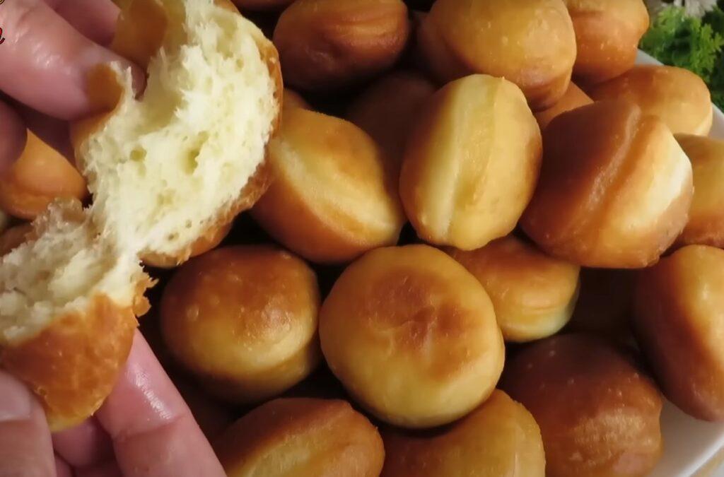 Пампушки на сковороді. Такі смачні, що можна готувати їх щодня