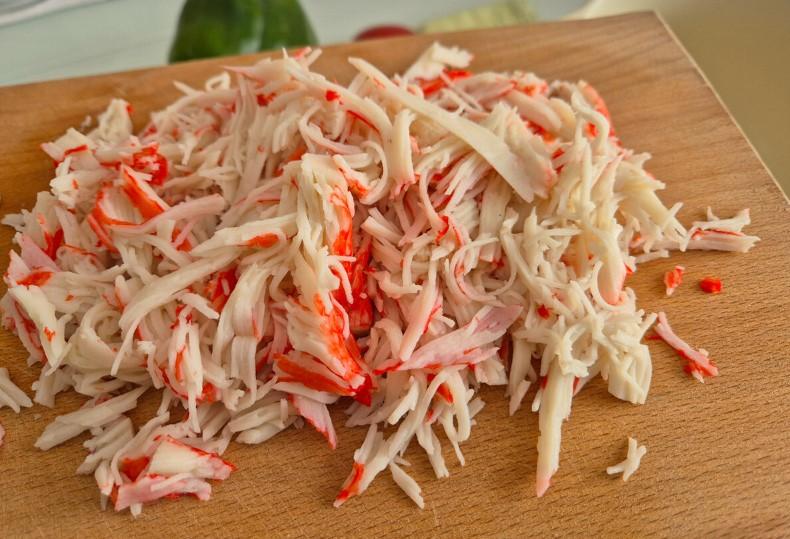 Напрочуд новий смак. Салат з крабовими паличками