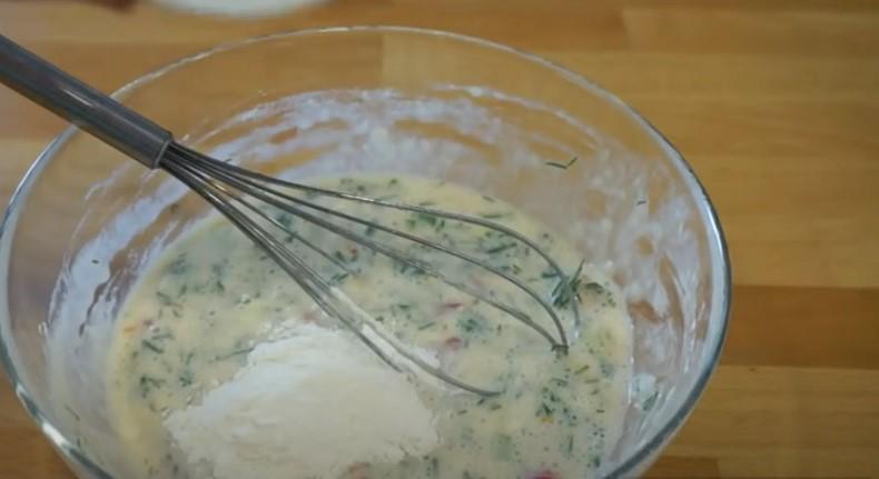 Млинці з сиром та овочами. Швидка та смачна вечеря