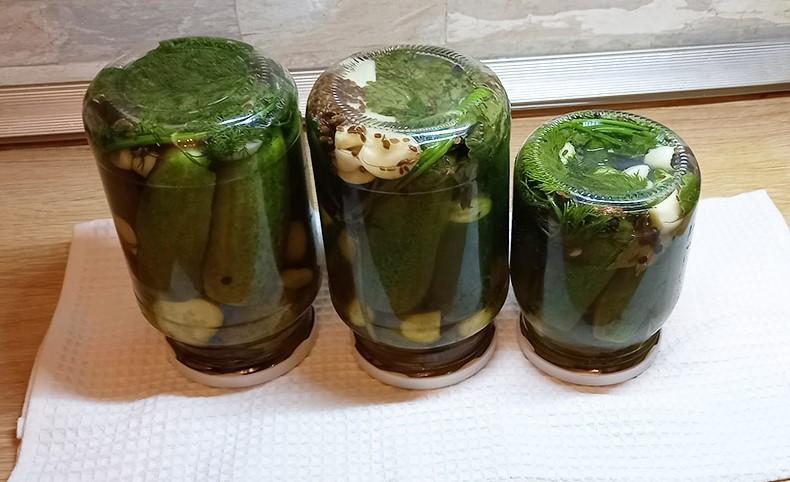 Мариновані огірки на зиму з оцтом