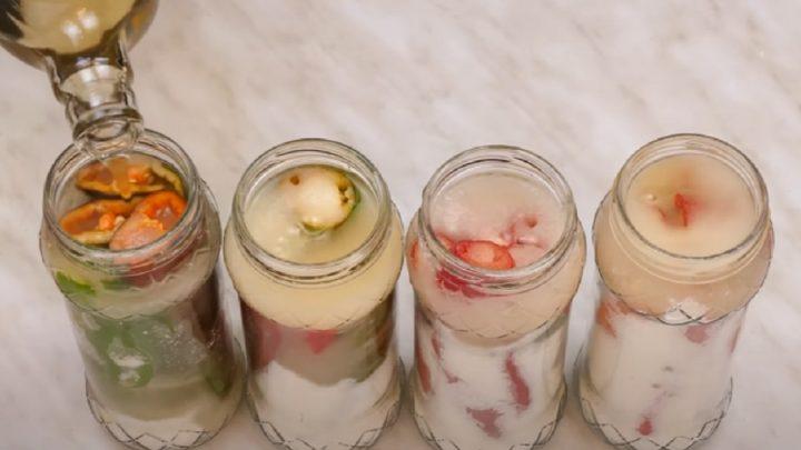 Гострий маринований перець у кисло-солодкій заливці