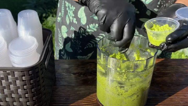 Часникові стрілки на зиму. Паста з часнику