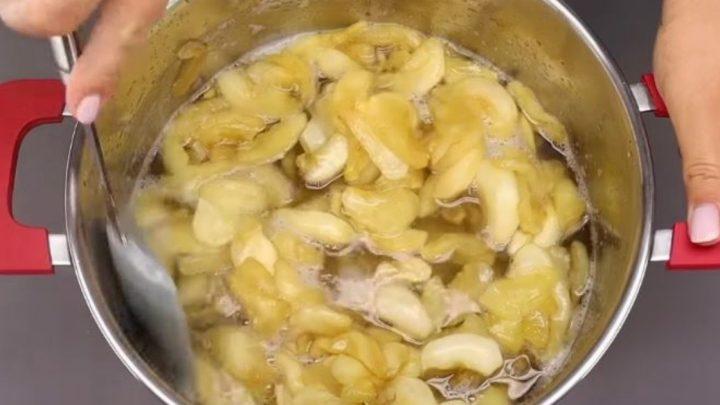Яблучні часточки в сиропі на зиму "як мармелад"