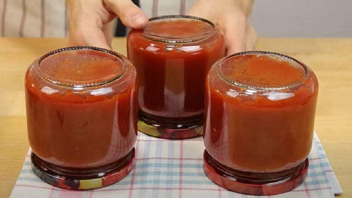 Домашній кетчуп на зиму, щороку роблю тільки так