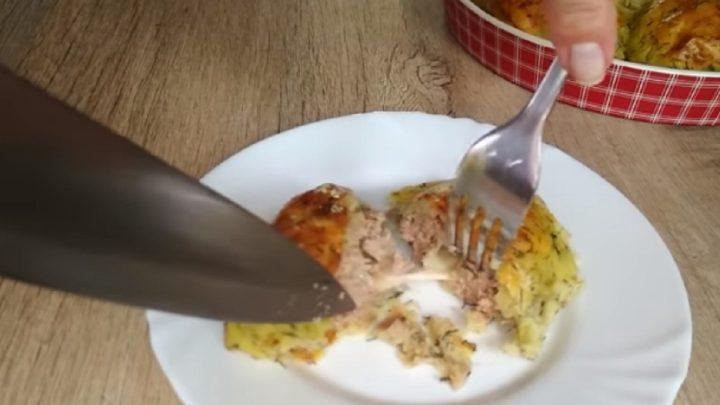 Гаряча страва для всієї родини. Картопляні кульки з фаршем