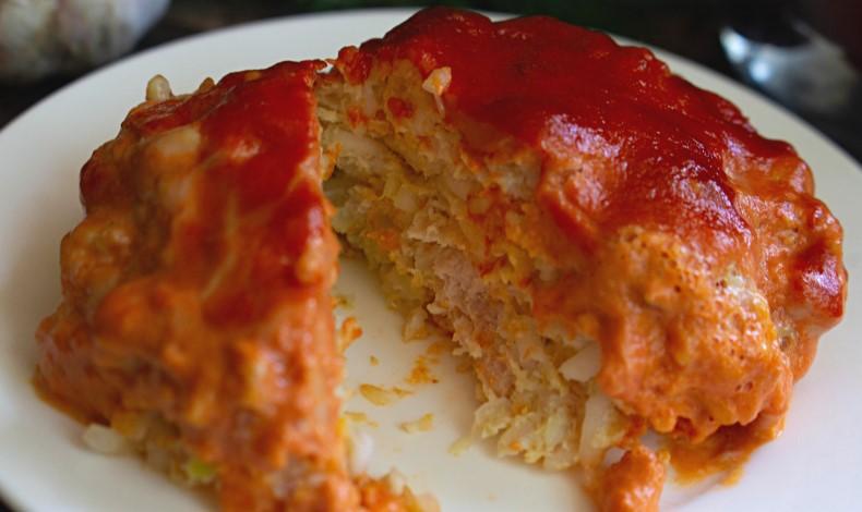 Ледачі голубці з курячим фаршем у духовці