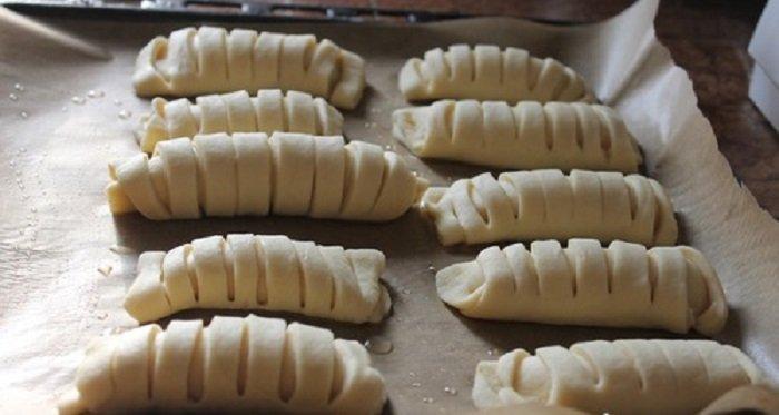 Чудові французькі булочки з ніжним кремом