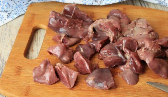 Печінка, запечена у фользі без борошна, без олії