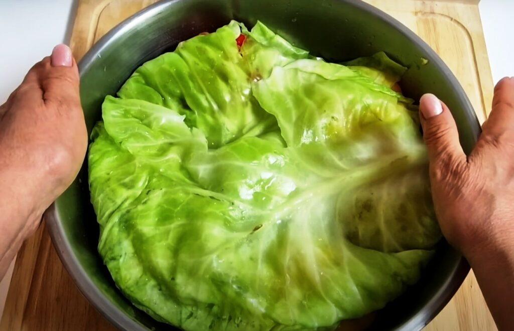 Цікава закуска. Квашений перець фарширований капустою