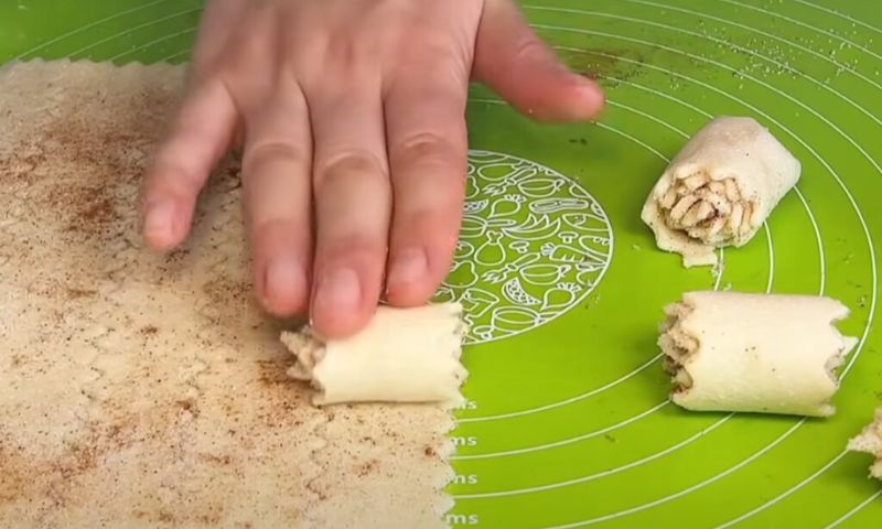 Просте в приготування печиво з сирною начинкою