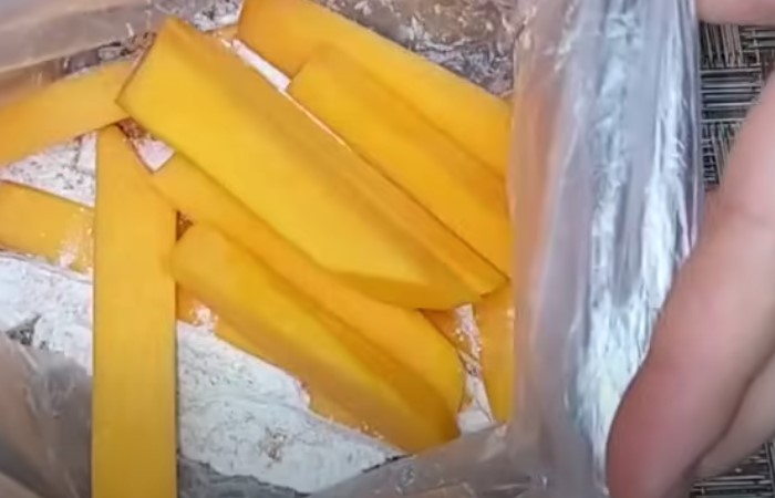 Готую смачні гарбузові палички замість картоплі фрі
