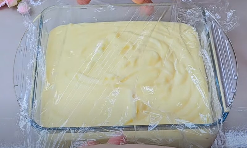Торт "Бідний студент" з пломбірним кремом