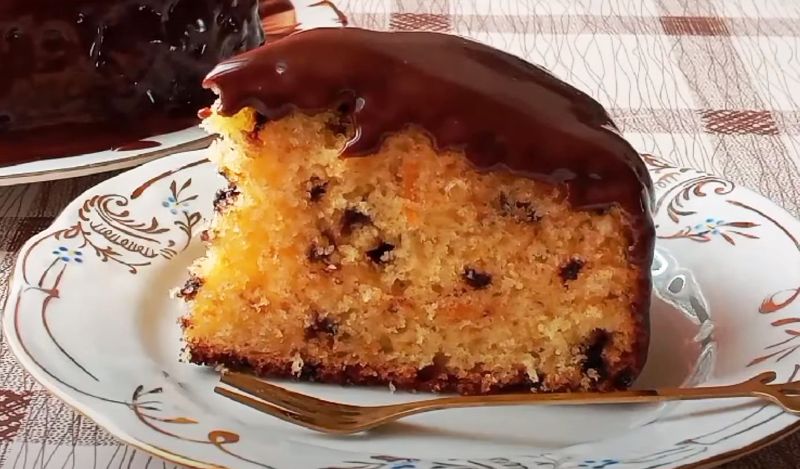Ніжний та ароматний апельсиновий кекс