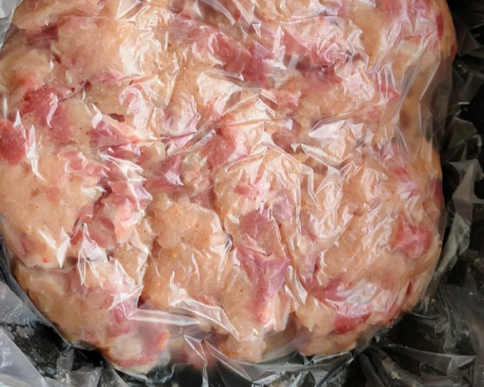 Домашня куряча ковбаса. Що може бути простіше