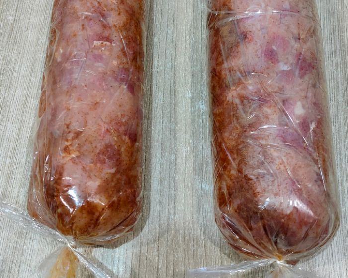 Домашня куряча ковбаса. Що може бути простіше