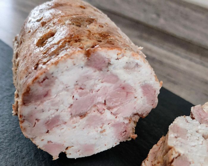 Домашня куряча ковбаса. Що може бути простіше