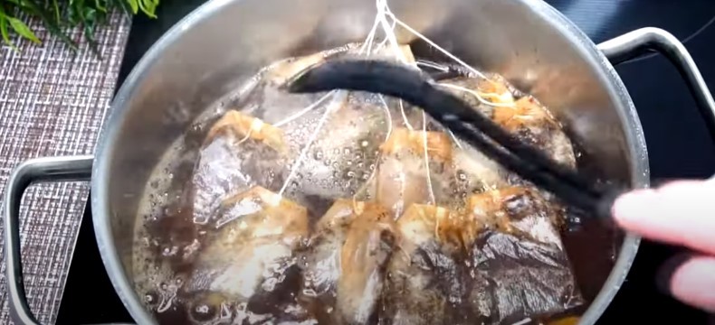 Сало фальшивого копчення (без лушпиння цибулі)