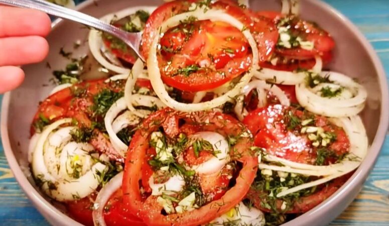 Помідори в маринаді