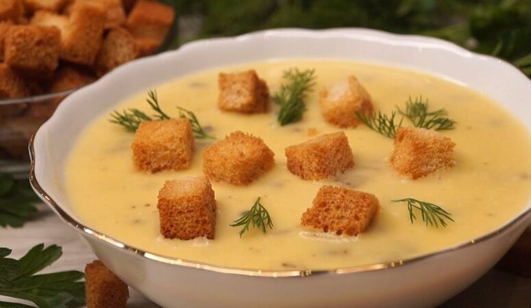 Популярний суп пюре з грибами