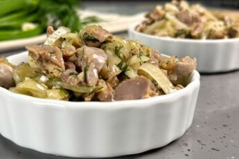 Мариновані курячі шлунки