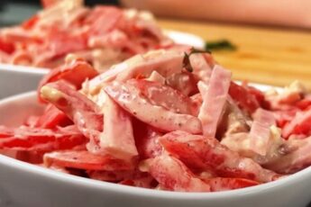 Салат Рожевий фламінго