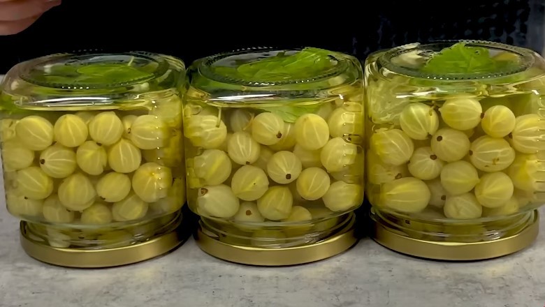 Маринований аґрус на зиму