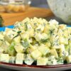 Салат з кабачками та часником