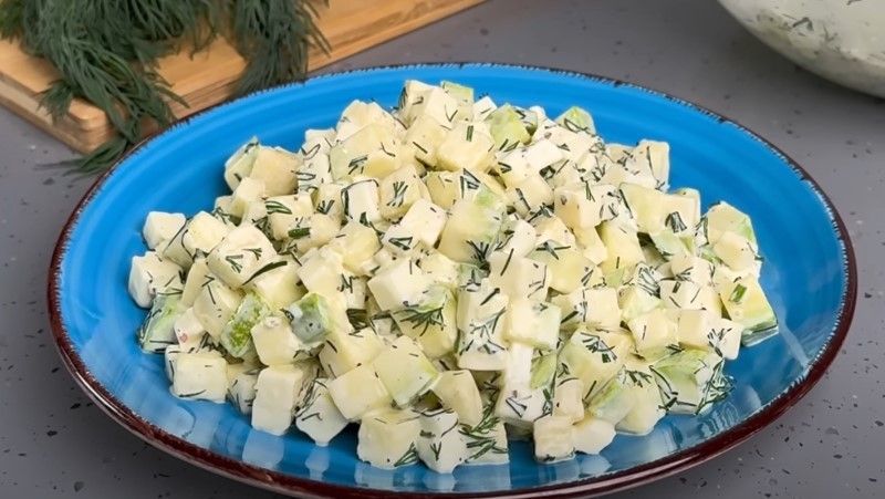 Салат з кабачком