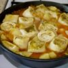 Штрудель з м'ясом та картоплею