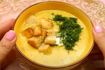 Суп пюре з кабачків