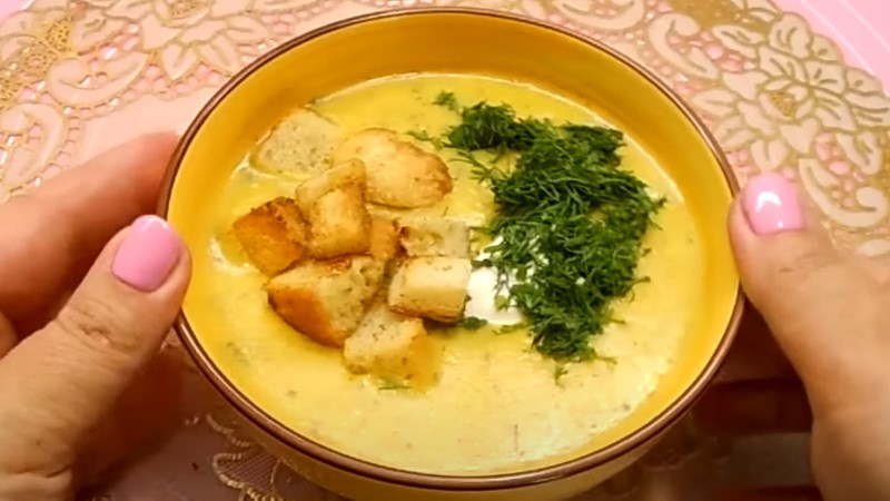 Суп пюре з кабачків