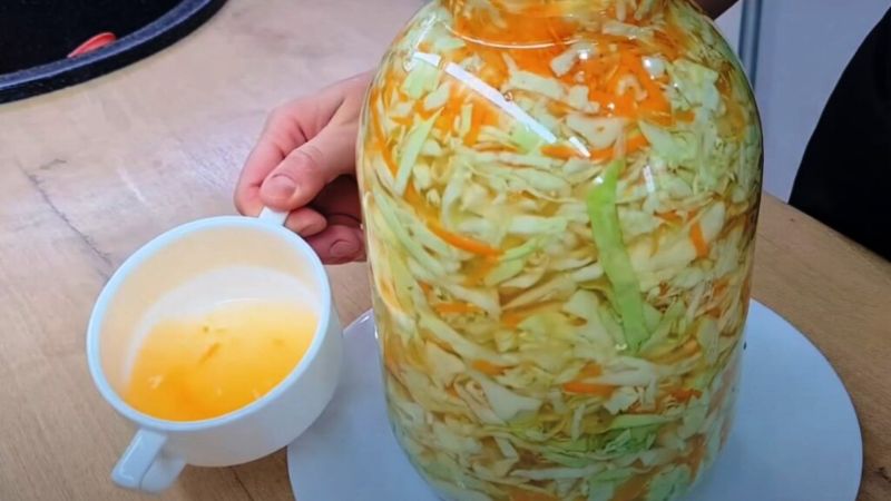 Рецепт квашеної капусти